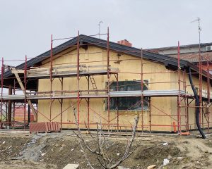 VillaBio case in legno con pannelli in xlam abete rosso Bologna